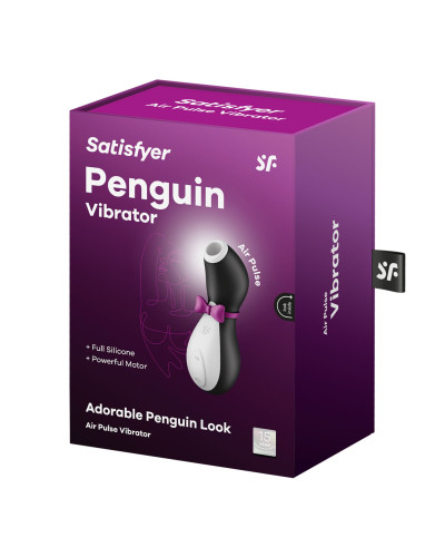 Вакуумный клиторальный стимулятор Satisfyer Penguin - Фото №10