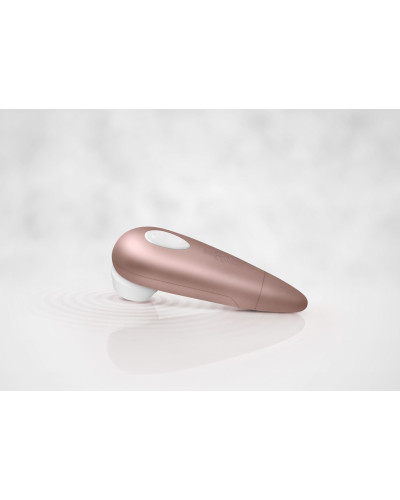 Вакуумний кліторальний стимулятор Satisfyer Number One на батарейках - Фото №2