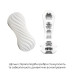 Мастурбатор Tenga Flex Silky White зі змінною інтенсивністю, можна скручувати - Фото №4